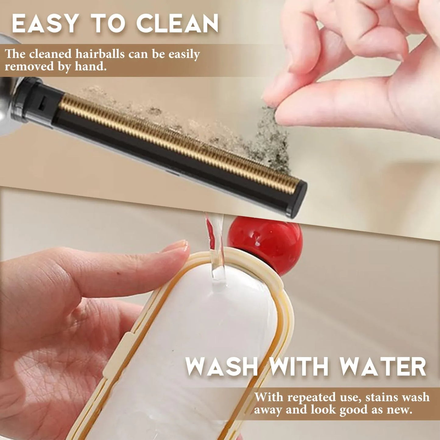 Petpeti - Rouleau Anti-Poils Lavable